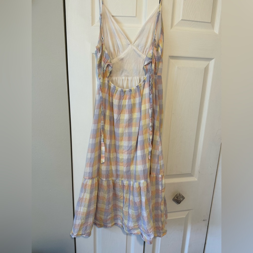 Jessica Simpson Dress Multi-Color Checkered Pattern - Picture 4 of 6